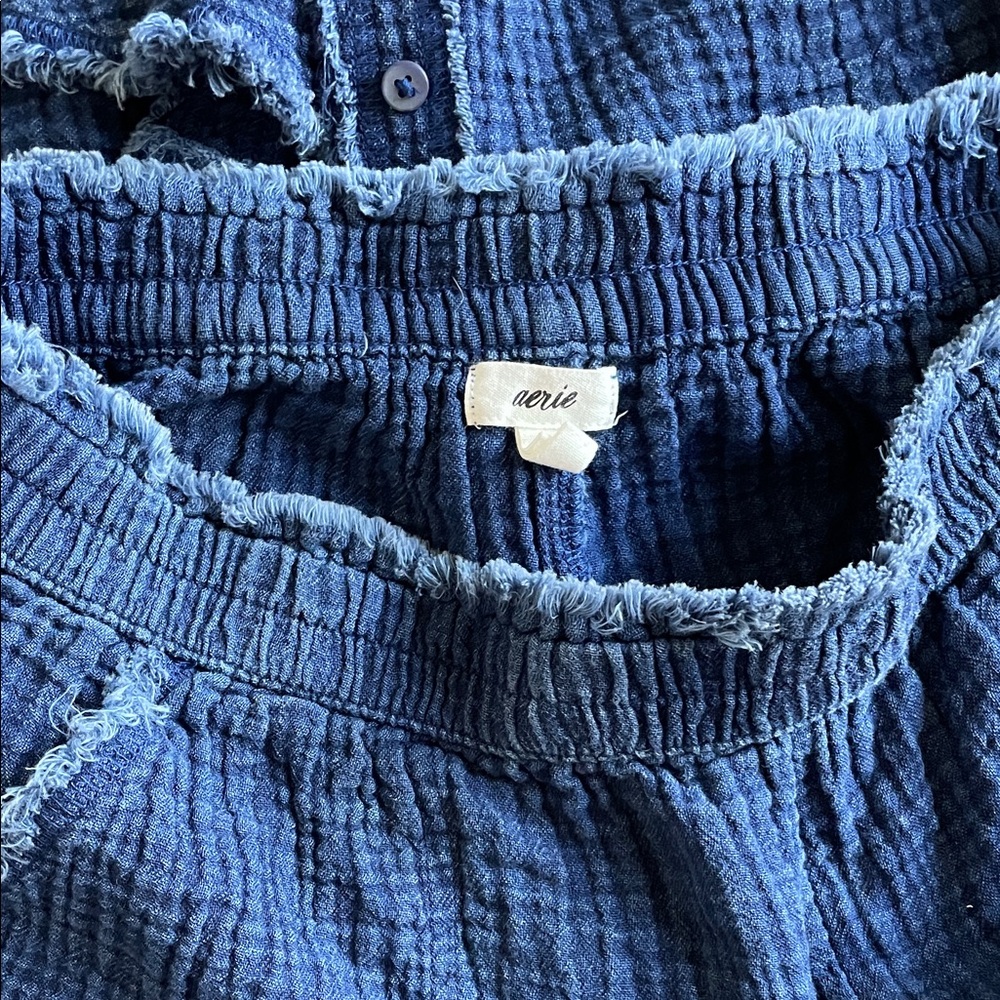 Aerie Navy Textured Set - Picture 2 of 3